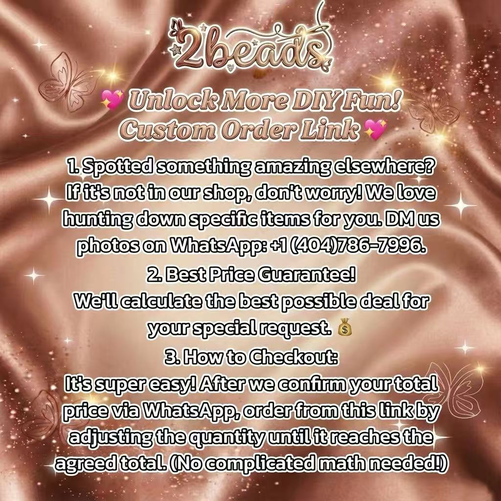 💖 Unlock More DIY Fun! Custom Order Link 💖