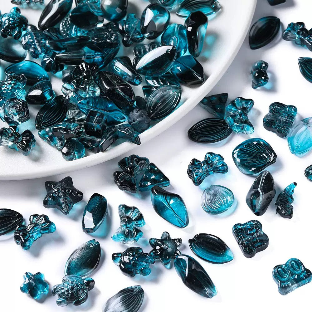 [Beadable for Jewelry/Key Chain]Live Product-Deep Sea Siren