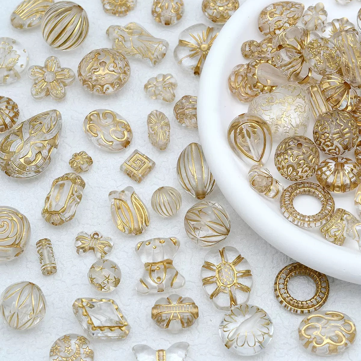 [Beadable for Pen/Key Chain]Live Product-The Gilded Palace Mix